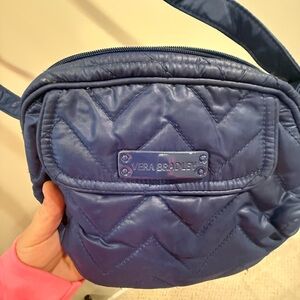 Vera Bradley Midnight Blue Quilted Crossbody Bag